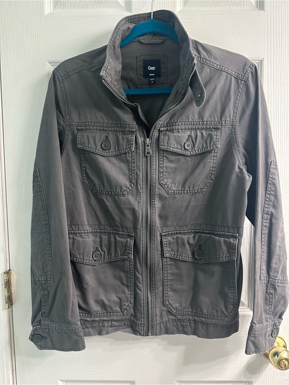GAP Men's Dark Gray Military style Field Jacket